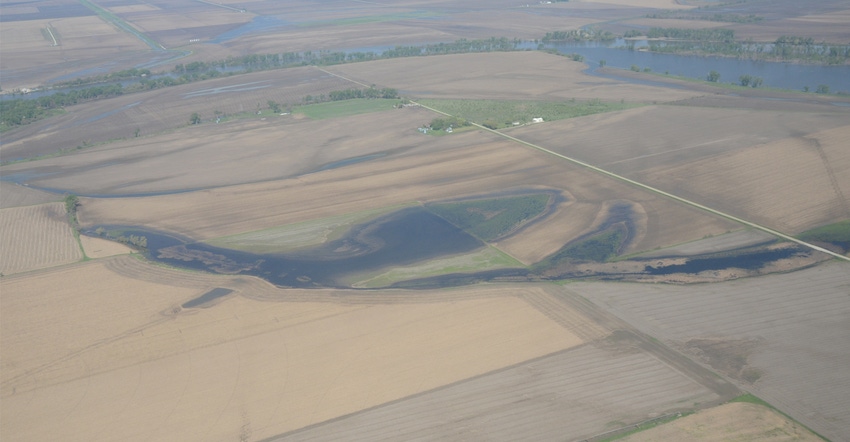 : Spring floods and soils that didn't dry out led to prevented plant acres being reported on more than 400,000 acres of Nebra
