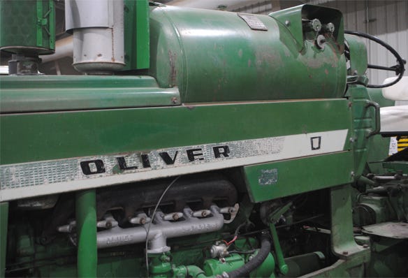 The Oliver 1800 tractor
