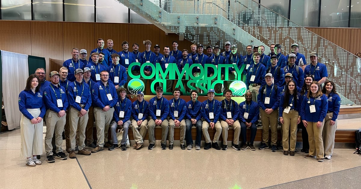 College students grateful for opportunity to attend Commodity Classic