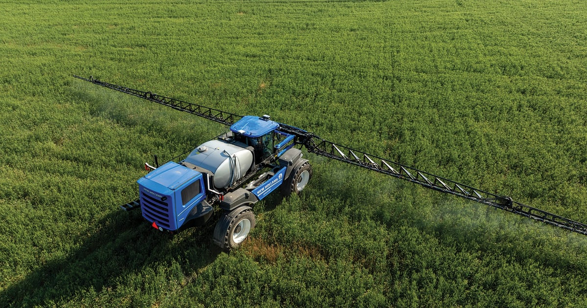New Holland targeted spray system offers smarter weed control