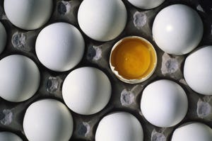 Egg prices are now at $1.22/dozen wholesale and are expected to fall below $1.