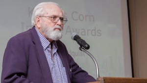 Barry Flinchbaugh at microphone