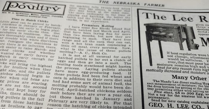 The Poultry Page in the Jan. 15, 1915 issue of Nebraska Farmer 