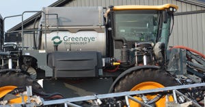 Greeneye technology high clearance sprayer