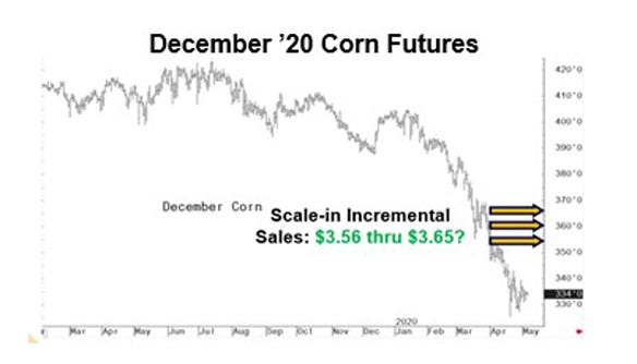 December ’20 Corn Futures graph