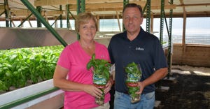 Vicki Sump and Kevin Doyle of Dunmore Heath Farm in Cordova, Md.