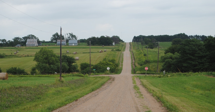farmland in southeast Nebraska