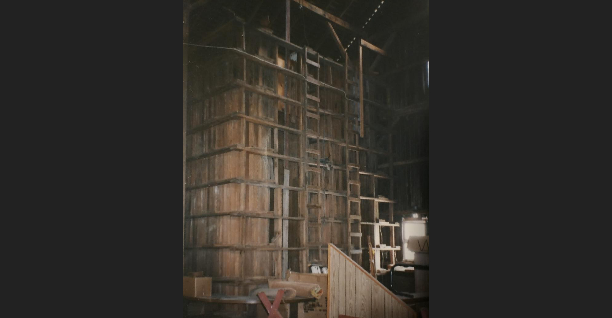 The silo, companion to barns