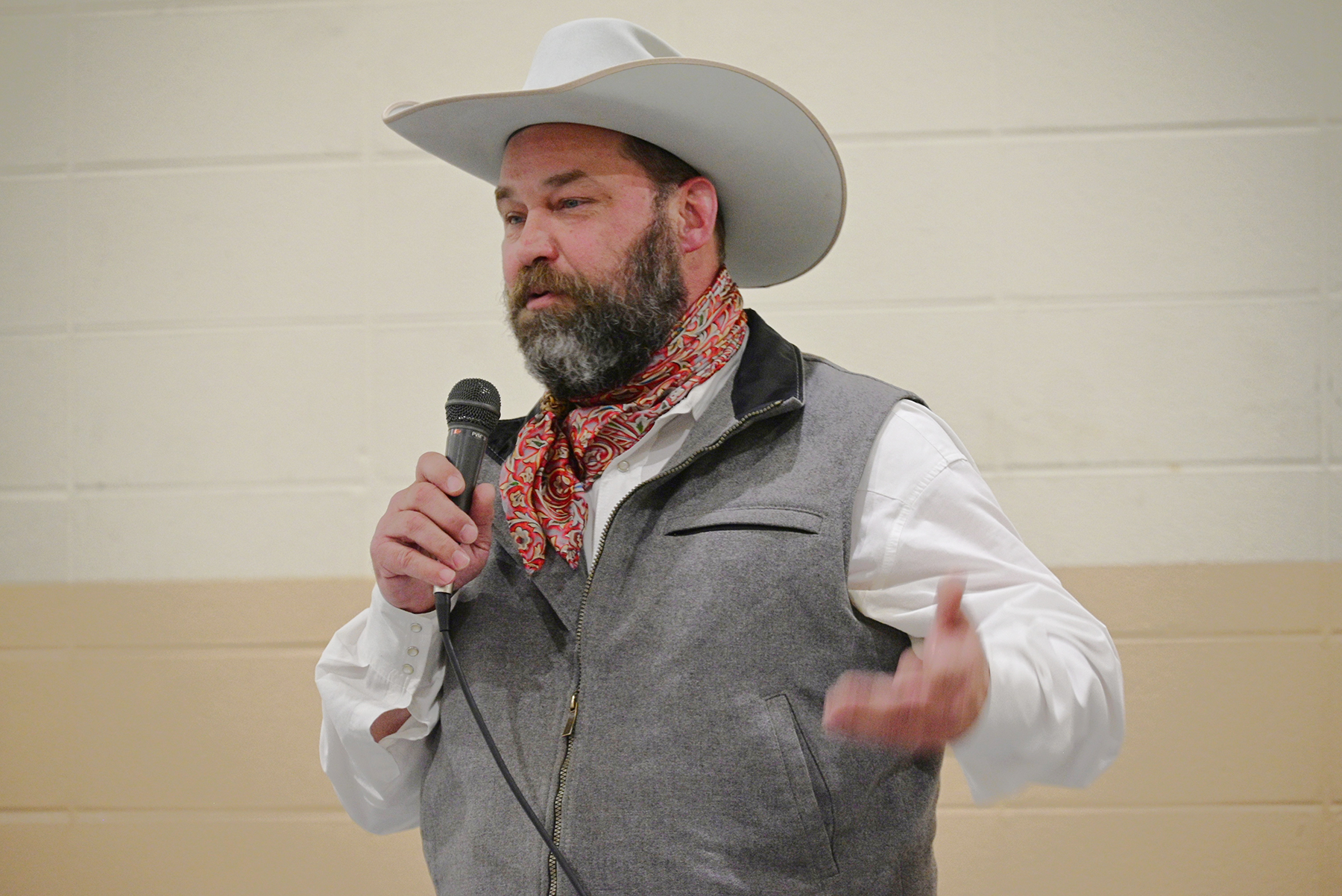 Wes Spinks, cattle buyer