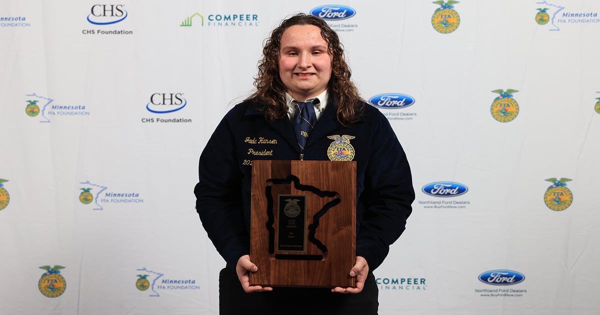 State FFA Stars named at Minnesota FFA convention
