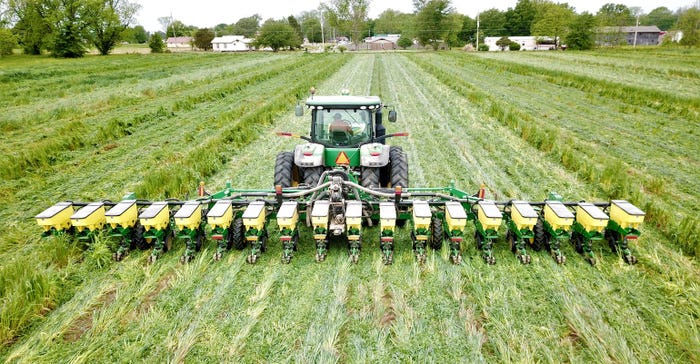 Planting in Cover Crop