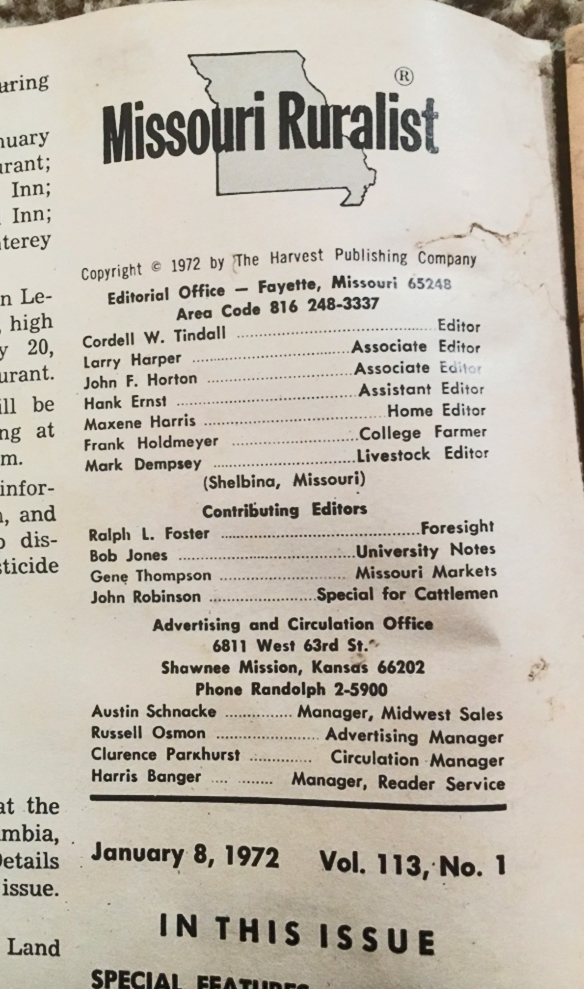 What were ag journalists reporting on 45 years ago?
