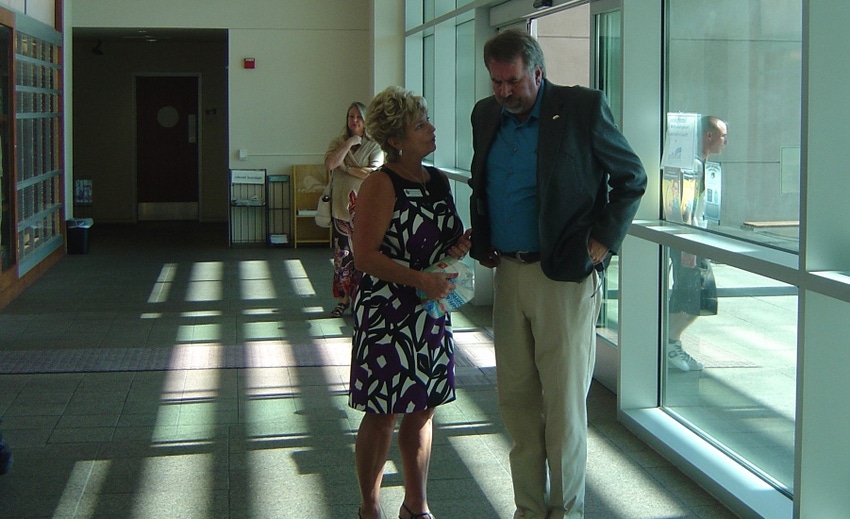 Rep. Doug LaMalfa and aide Brenda Haynes