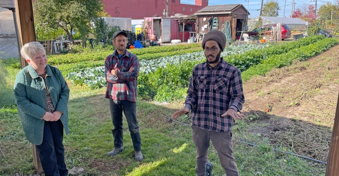 Robert Gray and Nick Lubecki talk about Braddock Farms and its impact on the small town of Braddock, Pa. 