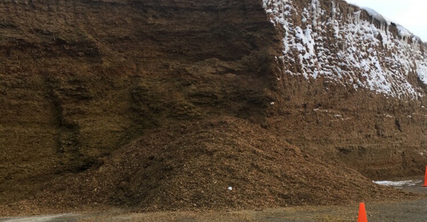 pile of silage
