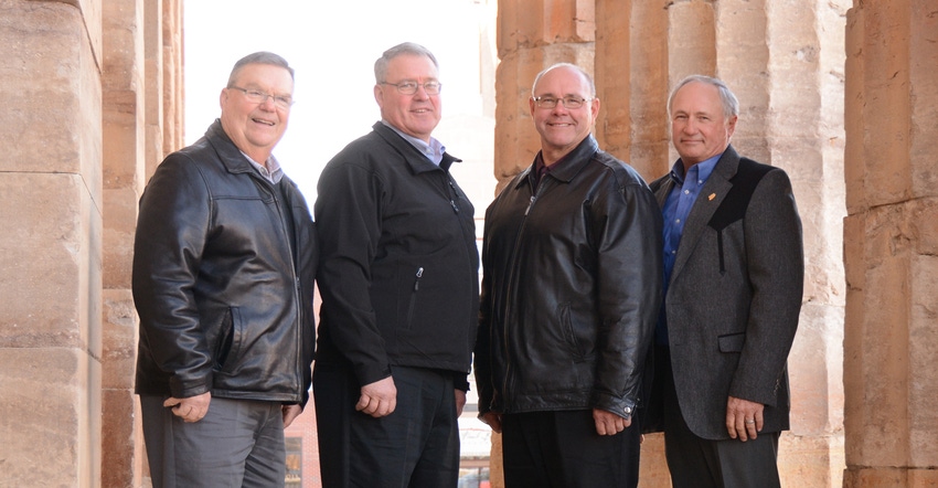 Bill Sahs, Boyd Schaufelberger, Jim Robbins, Marty Marr Bill Sahs, Boyd Schaufelberger, Jim Robbins, Marty Marr