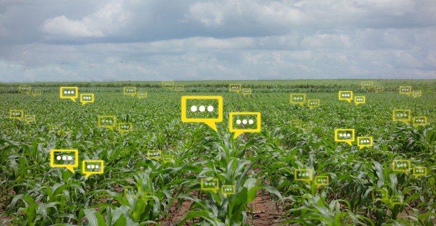 bubble chat data, smart agriculture, artificial intelligence in ag