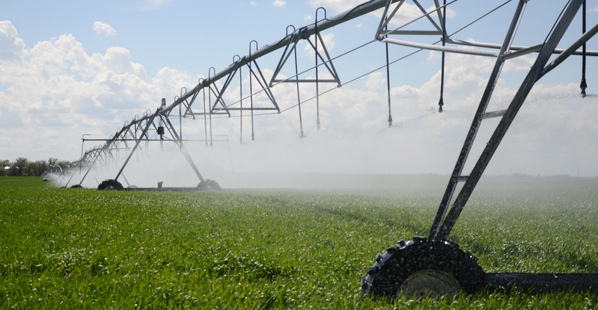 Irrigation equipment i field