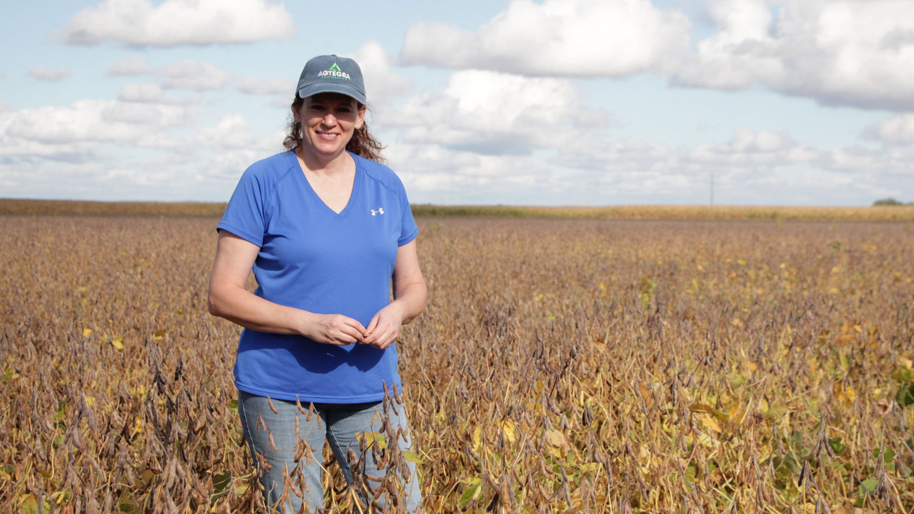 heather beaner in a field