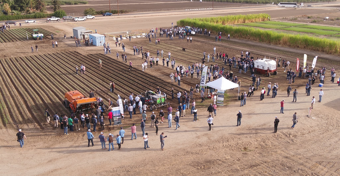 aerial view of FIRA USA demo grounds