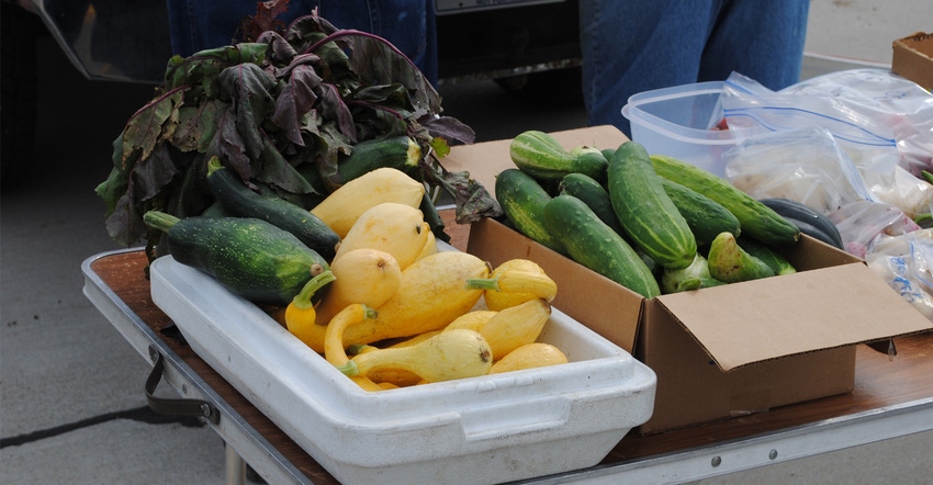 Garden produce