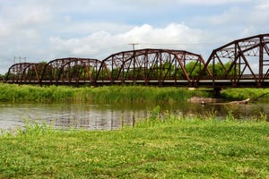 Bridge over water