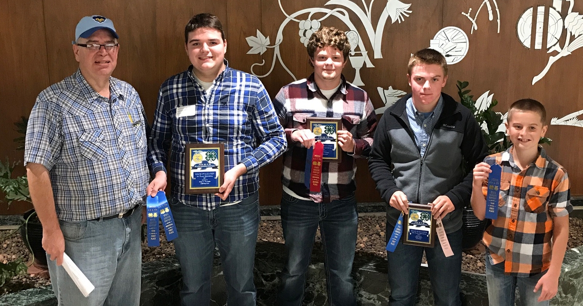Clinton Central FFA captures Indiana meats judging title