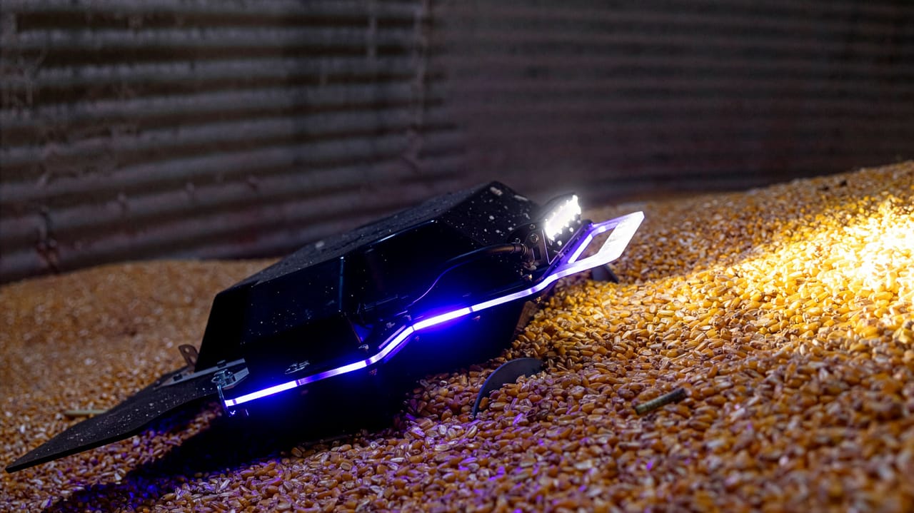 Curst Ribit Robot moves toward full grain bin autonomy