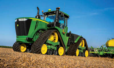 John Deere officially launches 9RX four-track tractor