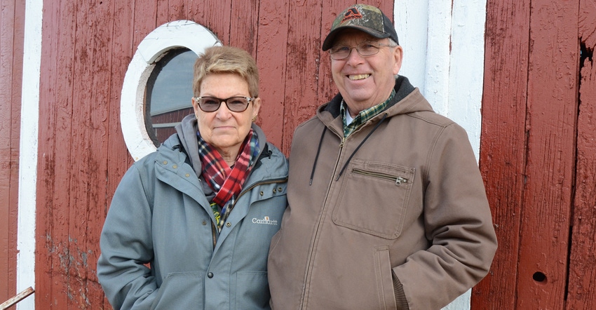 Bruce Noll, pictured with his wife, Jill, is a 2019 Michigan Master Farmer.