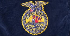 FFA logo on blue jacket