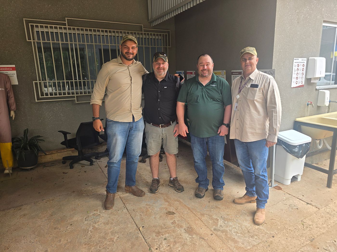 Chris Weaver - Farmers gathered together for a photo