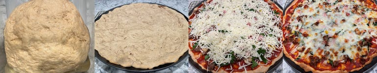 steps to making a pizza