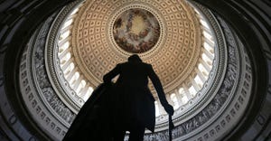 Interior view of U.S. Capitol Dome