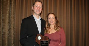 Kyle and Rachel Zwieg of Ixonia, Wis.,  the 2022 Wisconsin Outstanding Young Farmers. 