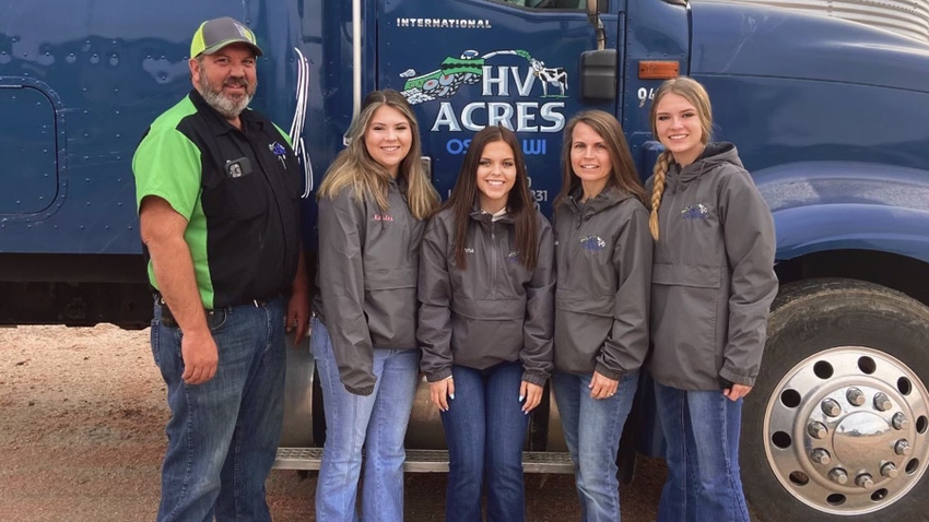 Shane, Kendra, Brinna, Melinda, and Vaida Goplin