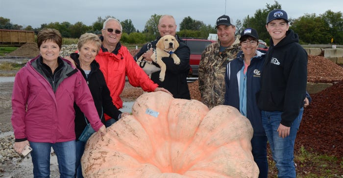 : Cheri Thompson, Nancy Primrose, Glenn Primrose, Brian Thompson (Oakley the dog), Larry Clark, Michelle Clark and Drew Thomp