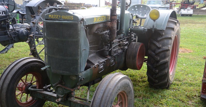 old Massey-Harris tractor