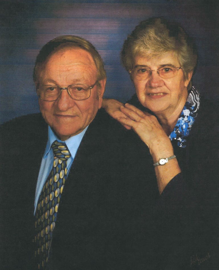 Martha and Carl Bender, Master Farmer in 1986, have received numerous awards