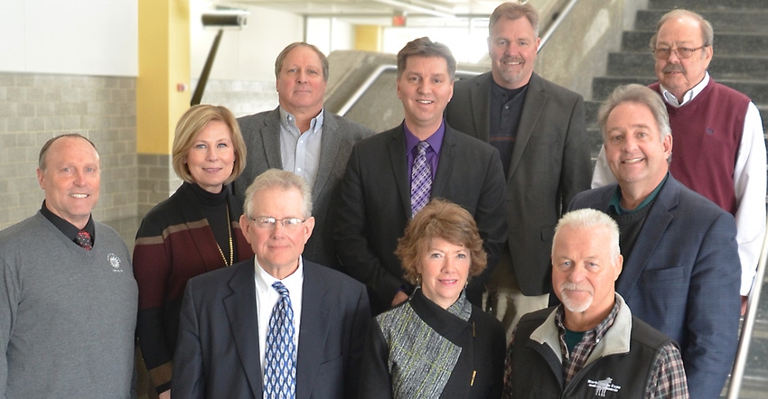 group shot World Dairy Expo Board of Directors Executive Committee 