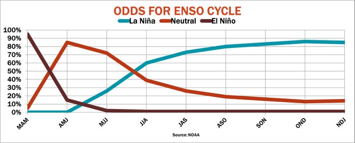 Odds for Enso Cycle