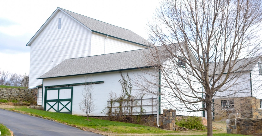 Barns at Riamede Farm in Chester Township, N.J.