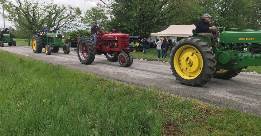 tractor parade