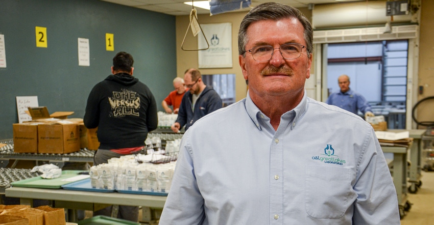 Randall Warden, president and CEO of A&L Great Lakes Labs