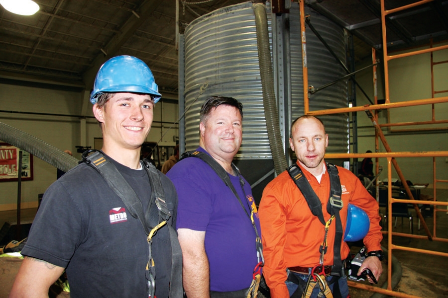 Grain bin danger — just 20 seconds to entrapment
