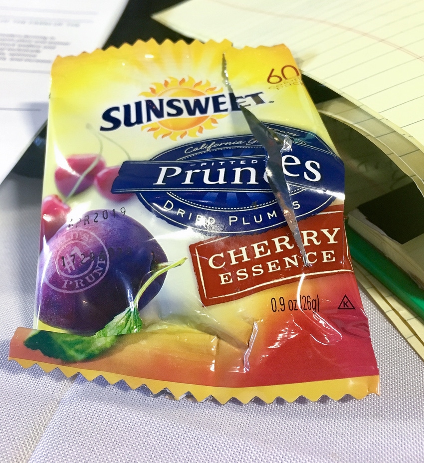 California pitted prunes