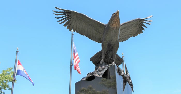 bronze eagle