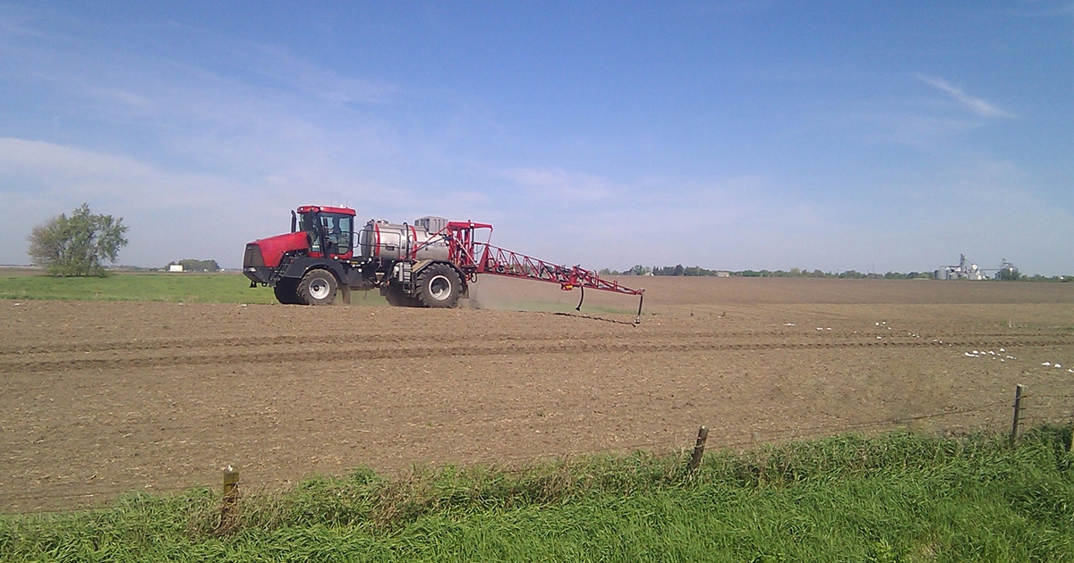 How temperature, rain affect burndown herbicides