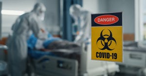 COVID ICU biohazard