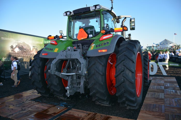 Fendt Vario 700 tractor on display at the 2022 Farm Progress Show in Boone, Iowa